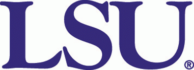 LSU Tigers 1984-1997 Wordmark Logo diy fabric transfer